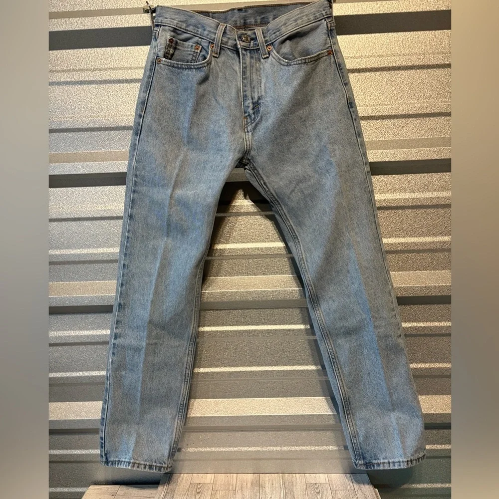 Levi's Light Blue Straight Jeans